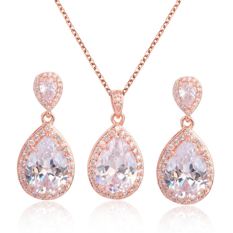 Elegant Bright Zircon Necklace Dazzling Sparkle with High-Quality Zircon Stones Perfect for Special Occasions and Everyday Glamour