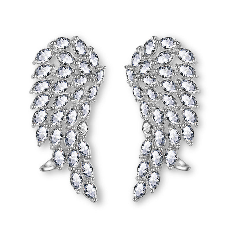 Stunning Brilliant Cubic Zirconia Earrings – Sparkling, High-Quality Design for a Luxurious and Elegant Look