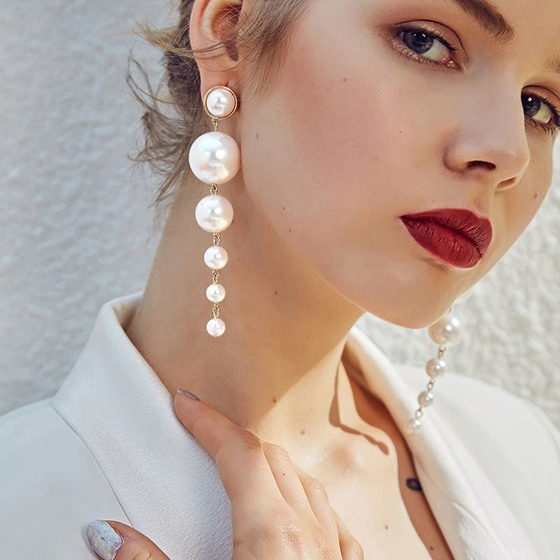 Statement-Making Exaggerated Big Earrings, Luxurio...