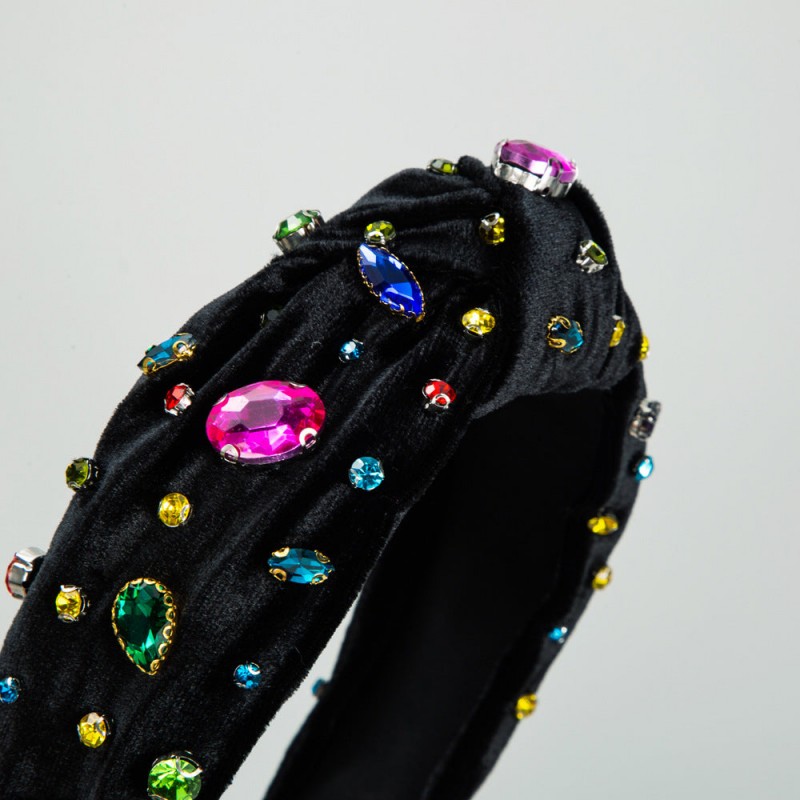 Colorful Crystals Headband – Vibrant, Sparkling Hair Accessory for a Bold and Stylish Look