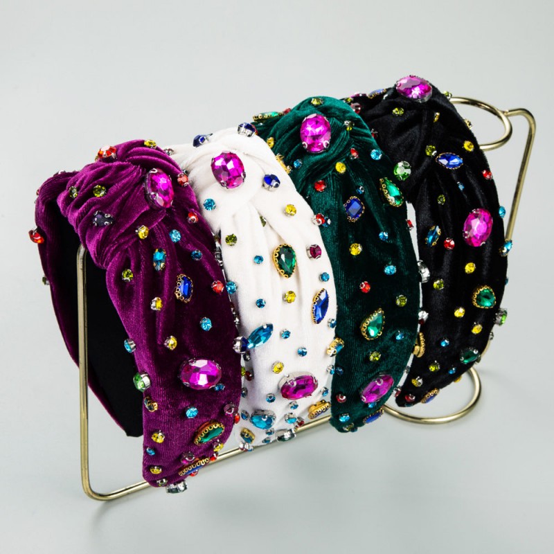 Colorful Crystals Headband – Vibrant, Sparkling ...