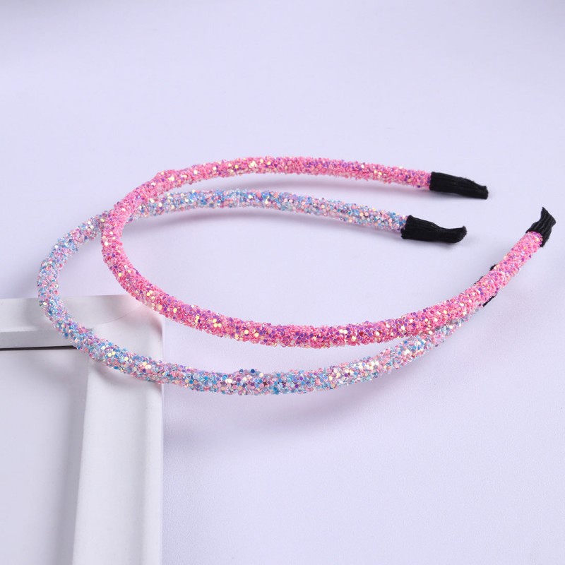 Sequined Headband, Luxurious and Trendy Design with Brilliant Sequins for a Dazzling Hair Accessory