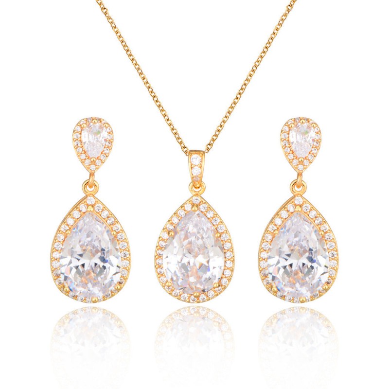 Elegant Bright Zircon Necklace Dazzling Sparkle with High-Quality Zircon Stones Perfect for Special Occasions and Everyday Glamour