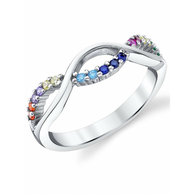 Womens Rings | Womens Sterling Silver 925 Infinity...